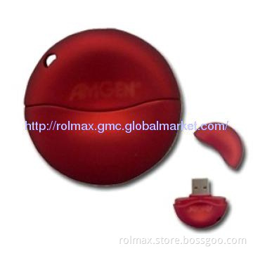rounded USB flash drive